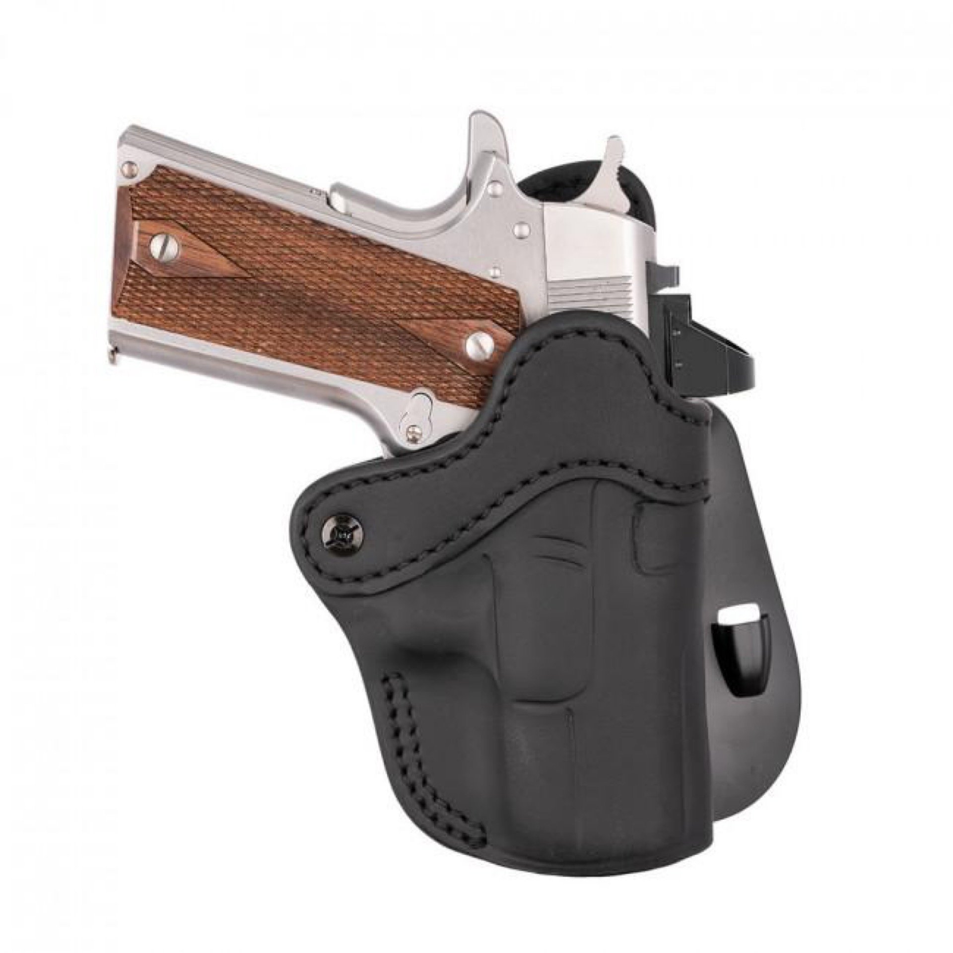 SnoorPDH21SBLR-Optic-Ready-Paddle-Holster-Stealth-Black-Leather-Right-Hand